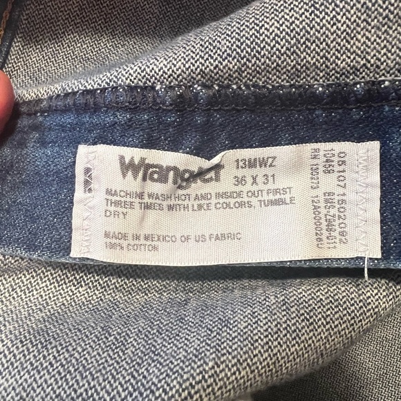 EUC Vintage Wrangler Mens Jeans Size 36x31 🔥🔥🐎🐎 (C2) - Picture 5 of 6
